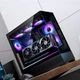 Корпус для материнской платы PHANTEKS XT523 View Black Sea View Tempered Glass Full View TX для настольного компьютера (боковая подсветка ARGB/поддержка водяного охлаждения 360 мм/Type-C) - изображение 6
