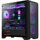 Игровой корпус Huntkey GX750S, черный, стальная сетка, боковая панель сталь-стекло, водяное охлаждение 360 мм, 12 мест для вентиляторов, для плат M-ATX - изображение 3