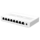Коммутатор Tenda SE108, 8 портов 2.5G, сетевой разветвитель, для дома, офиса и NAS - изображение 3