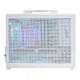 Корпус SAMA Quzao 3 Type-C белого цвета, настольный, портативный, формата Matx, с четырехсторонней сеткой, 5 позициями для вентиляторов, охлаждением ≤160 мм, видеокартой 350 мм и блоком питания ATX. - изображение 9