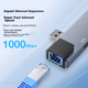 Адаптер Isky USB 3.0 на гігабітний Ethernet RJ45 для ноутбука та ПК - зображення 7