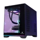 Корпус Wanjia Guyongzhe Black Rainbow Edition с панорамным обзором, быстросъемной стеклянной панелью, пылевыми фильтрами, ARGB-лентой, для плат M-ATX, поддержка водяного охлаждения 360 мм - изображение 8
