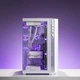 Корпус для ігрового настільного комп'ютера Aigo Starry Sky White, материнська плата ATX, підтримує водяне охолодження 360 мм, дизайн з лівим та правим відсіками, сумісний з відеокартою 5090 - изображение 7
