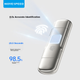 Флеш-накопитель MOVE SPEED 512 ГБ большой емкости, USB 3.2 Type-C, двойной интерфейс для телефонов и компьютеров, резервное копирование с шифрованием по отпечатку пальца, стабильная скорость работы без сбоев, серия Yicun. - изображение 6