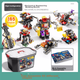 FEELO — игрушка, совместимая с конструктором LEGO, подарок на день рождения для мальчиков и девочек, образовательная инженерная машина 1628-1 «Ведро». - изображение 5