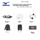 Сумка для плавания MIZUNO, для мокрых и сухих вещей, водонепроницаемая, для фитнеса и спорта, модель 3003, белая - изображение 9