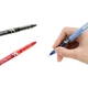 Ручки гелеві PILOT BX-V5 0.5 мм, чорні, 6 штук - зображення 2