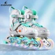 Ролики EVERVON 088 детские со светящимися колесами, размер S, 30-33 - изображение 6