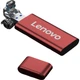 Портативний твердотільний накопичувач Lenovo (PSSD) 128 ГБ, інтерфейс USB 3.1, серія ZX1Mini, червоний - зображення 2