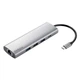 Док-станція Lenovo ThinkPad Type-C, USB 3.0 концентратор, порт Gigabit Ethernet RJ45, адаптер живлення PD, сумісна з комп'ютерами Apple, модель LC05-R - зображення 7