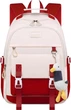 Рюкзак Edison Inventor K071-4 для старшеклассников вместительный, винно-красный - изображение 1