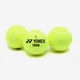Тенісні м'ячі YONEX для тренування з високою еластичністю, міцні, спеціально розроблені для змагань, набір з 3 штук, TBTR3 жовтого кольору - зображення 5