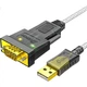 Кабель DTECH DT-5002E USB — RS232 с разъемом DB9 промышленный, 0.5 м, для кассовых аппаратов и принтеров - изображение 3