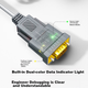 Кабель DTECH DT-5002E USB — RS232 с разъемом DB9 промышленный, 0.5 м, для кассовых аппаратов и принтеров - изображение 8