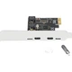 EB-LINK Настольная плата расширения PCIe-C на Type-C с двумя высокоскоростными интерфейсами для компьютеров в компактном корпусе, внутренний адаптер Type-C, независимая и не требующая питания. - изображение 3