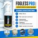 Средство против запотевания стекла и зеркал Fogless Pro Спрей для стекла и зеркал 200 мл Антифог спрей от запотевания стекла в авт - изображение 9