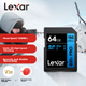 Карта памяти Lexar SD 64 ГБ, скорость чтения 150 МБ/с, U3 V30, карта памяти начального уровня для фотоаппаратов, высокая скорость, удобная съемка (800x PRO) - изображение 4