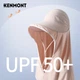 Многофункциональный комплект Kenmont с шалью и капюшоном для защиты от солнца, подходящий для весенне-летнего велоспорта, легкая тонкая шаль из ледяного шелка для женщин, короткая модель KM-6025. - зображення 4