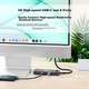 Док-станция DOCKCASE 6 в 1 USB-C - HDMI 4K 60 Гц с дисплеем - изображение 8