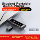 MP3-плеер Aigo Mp3-500 на 64 ГБ с Bluetooth и диктофоном, USB-C, черный - изображение 12