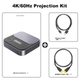 Беспроводной HDMI-передатчик UNITEK V162B 4K 60 Гц двухдиапазонный для ТВ, монитора и проектора - изображение 5