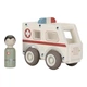 Drewniane auto Little Dutch Ambulans FSC LD2527 (8713291225275) - obraz 4