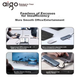 Док-станція розширення Aigo Type-C, концентратор USB 3.0, адаптер HDMI, конвертер для док-станції для ноутбука 4K60Hz Ultra HD, швидка зарядка PD100W, T05-H1Plus (метал) - изображение 8