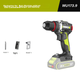 Дрель-шуруповерт WORX WU173.9 бесщеточная 20 В без аккумулятора - изображение 10