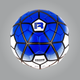 М'яч футбольний Grippy Ronex PL(ORDEM), синій. (RXPL-BL) - зображення 1