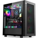 Широкий компьютерный корпус Segotep Endless 1 (Cool Black) (E-ATX, два разъема для материнских плат / боковая панель из стекла / поддержка водяного охлаждения 240 мм / корпус для настольного игрового ПК) - изображение 4