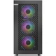 Широкий компьютерный корпус Segotep Endless 1 (Cool Black) (E-ATX, два разъема для материнских плат / боковая панель из стекла / поддержка водяного охлаждения 240 мм / корпус для настольного игрового ПК) - изображение 5