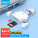 Картридер LinkStone USB 3.0 OTG SD/TF с Lightning и Type-C для смартфонов и камер - изображение 8