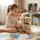 Інтерактивна м'яка іграшка "Ведмедик Казкар" W Toys (українською мовою, 15 казок, скоромовки,звуки) "W Toys" 31515-2 - зображення 2