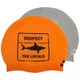 Шапочка для плавания M-D RESPECT reversible (силикон, Оранжево-серый) (M055024_Оранжево-серый) - изображение 2