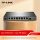 Хмарний комутатор керування TP-LINK 2.5G, 8 портів 2.5G + 10 гігабітних оптичних портів, сегментація VLAN, підходить для оптичного модему NAS TL-SE2109 - изображение 5