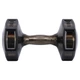 Гантель для фітнесу з покриттям TPU 1 штука Zelart Jelly Urethane Coated Dumbbell TA-2946-20LB (1x9кг) (1шт, TPU, чорний) - зображення 2