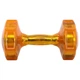 Гантель для фитнеса с покрытием TPU 1 штука Zelart Jelly Urethane Coated Dumbbell TA-2946-15LB (1x6,8кг) (1шт, TPU, оранжевый) - изображение 2