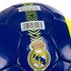 Мяч футбольный №5 ламинированный сшит вручную BALLONSTAR REAL MADRID CRYSTAL FB-7959 Синий‑жёлтый - изображение 4
