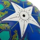 Мяч футбольный №5 PU ламинированный клееный STARS SP-Sport FB-7587 Белый-синий - изображение 4