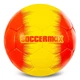 Мяч футбольный №5 PU Гриппи сшит вручную SOCCERMAX MANCHESTER UNITED FB-0047-824 Желтый-красный - изображение 2
