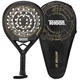 Ракетка для падел-тенниса Padel TELOON TP-6587 DEFEND X1 Черный - изображение 3