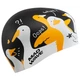 Шапочка для плавания силиконовая для взрослых MD Goose M055454 Черный - изображение 3