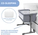 Łóżeczko dostawne Chicco Next2Me Essential Stone Re-Lux (8058664165131) - obraz 16