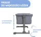 Łóżeczko dostawne Chicco Next2Me Essential Stone Re-Lux (8058664165131) - obraz 17
