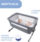 Łóżeczko dostawne Chicco Next2Me Essential Stone Re-Lux (8058664165131) - obraz 18