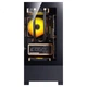 Корпус для игрового настольного компьютера Aigo W60 Black, поддержка водяного охлаждения 360 мм, материнские платы M-ATX, быстросъемное крепление с четырех сторон, панорамный обзор на 270°, совместимость с видеокартой 4090. - изображение 2