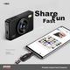 Фотоаппарат Benjie CCD Black - изображение 6