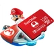 Карта пам'яті SanDisk microSD 128 ГБ U3 4K для Nintendo Switch, швидкість читання 100 МБ/с, дизайн Mario Kart - зображення 1