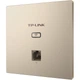 Точка доступа TP-LINK AP1202GI-PoE настенная двухдиапазонная 1200 Мбит/с, золотистая - изображение 6