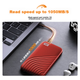 Портативний твердотільний накопичувач Western Digital (WD) 1 ТБ NVMe (PSSD), My Passport SSD з інтерфейсом Type-C, 1050 МБ/с, пряме підключення до телефону, сумісний з ноутбуками та телефонами як зовнішній накопичувач - изображение 7